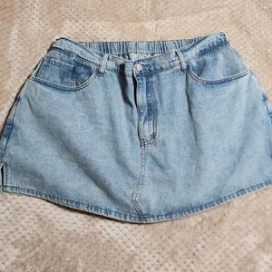 SHEIN Blue Skorts with Flared Design